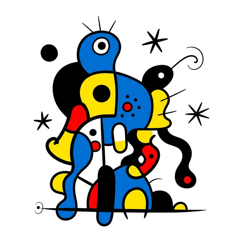 Surreal Architecture by Juan Miró Surreal Architecture by Juan Miró