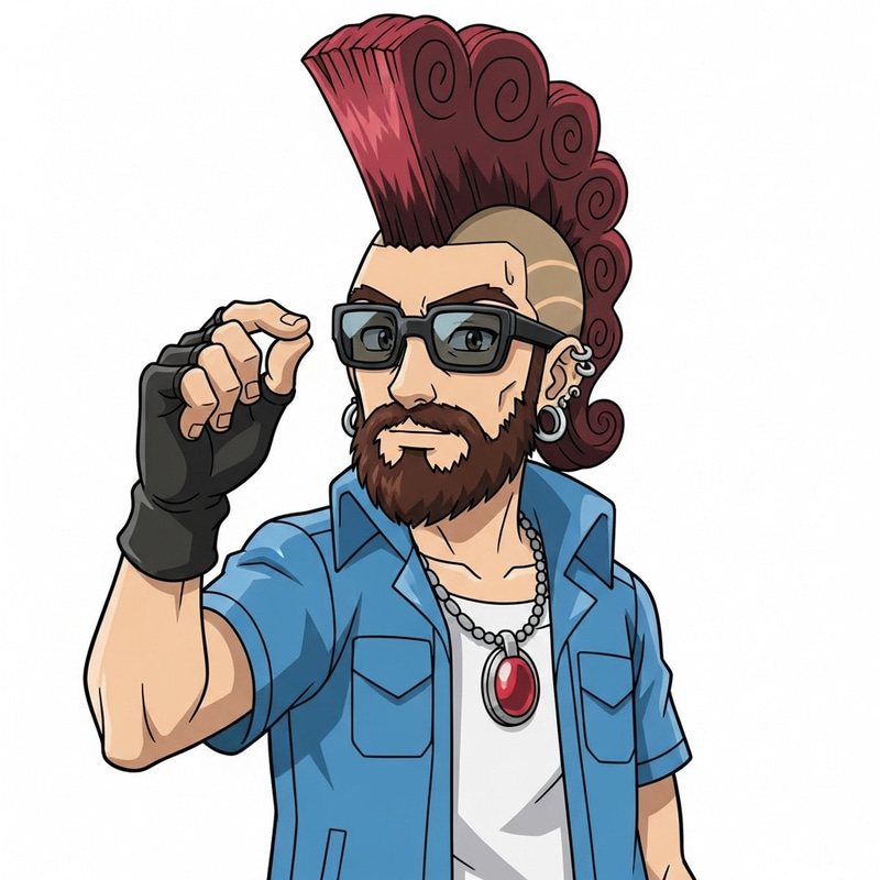 Cool Hippie Pokemon Trainer with Unique Style Cool Hippie Pokemon Trainer with Unique Style