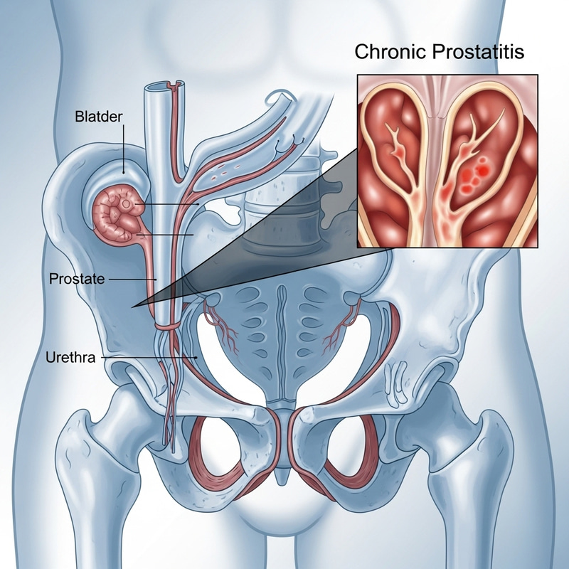 Chronic Prostatitis Anatomy Chart & Insights