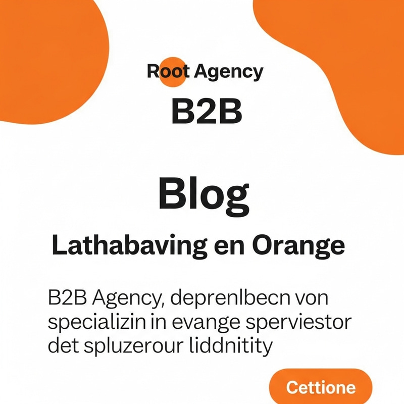 Captivating Blog Article on Root Agency's Orange Theme for B2B Captivating Blog Article on Root Agency's Orange Theme for B2B