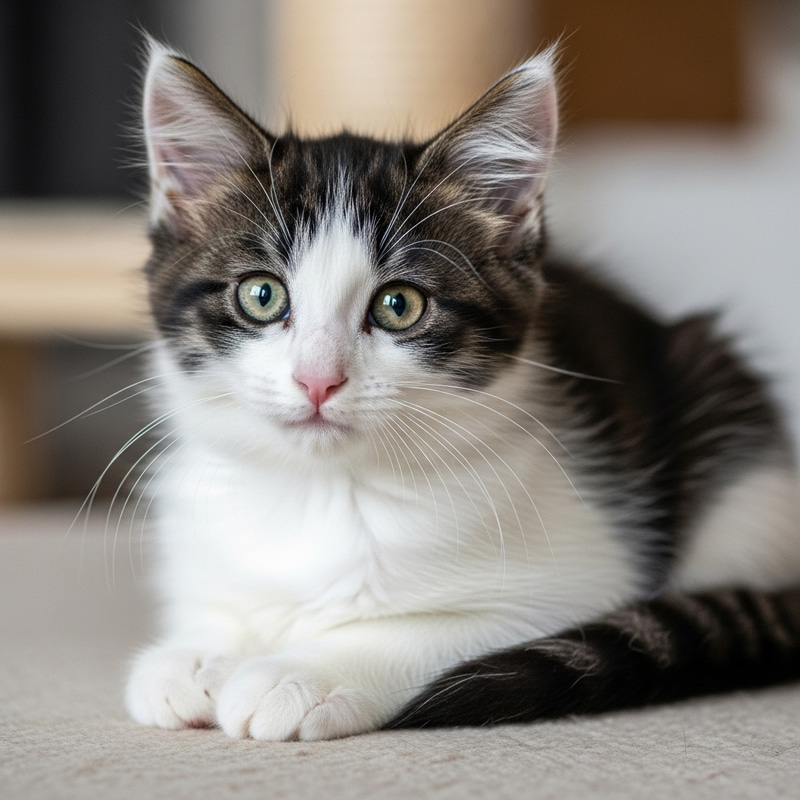 Adorable Cat: Fluffy and Majestic Adorable Cat: Fluffy and Majestic