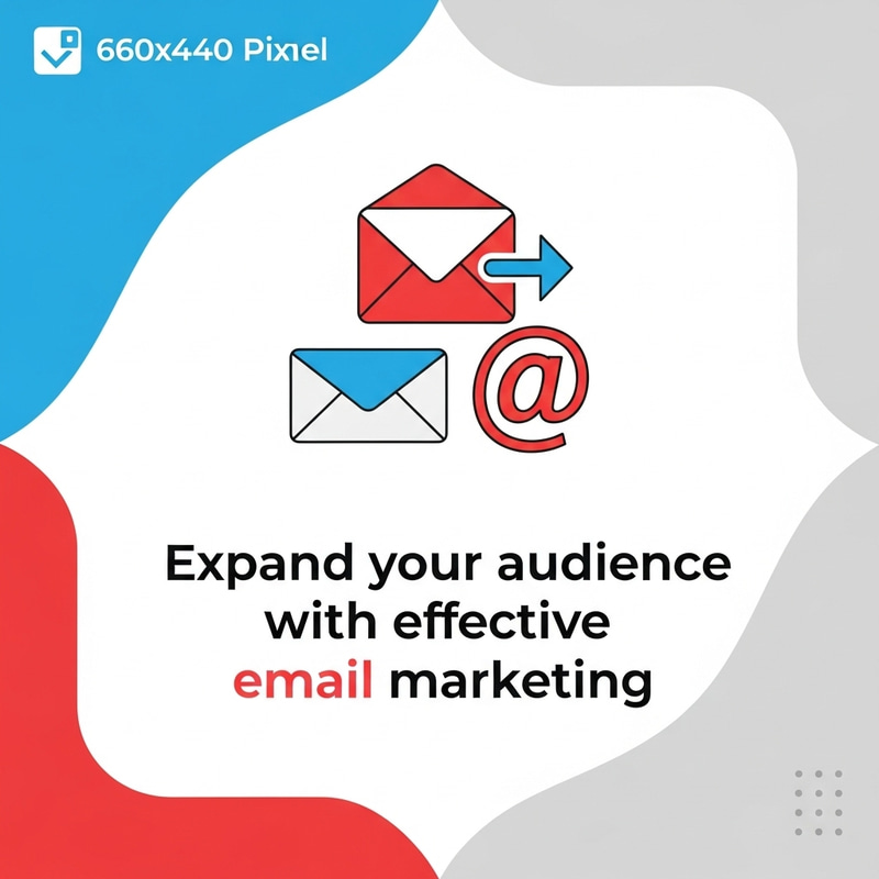 Professional Email Marketing Icon & Text | Expand Your Audience Professional Email Marketing Icon & Text | Expand Your Audience