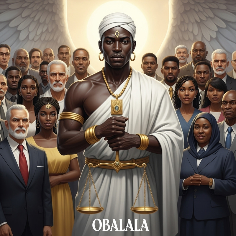 Obalala: Strong African Creator of Mankind with Patience and Gentleness Obalala: Strong African Creator of Mankind with Patience and Gentleness