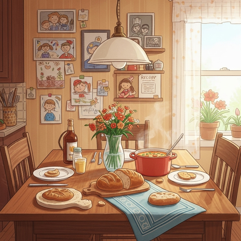 Nostalgic Kitchen Vibe: Creating Beloved Family Memories