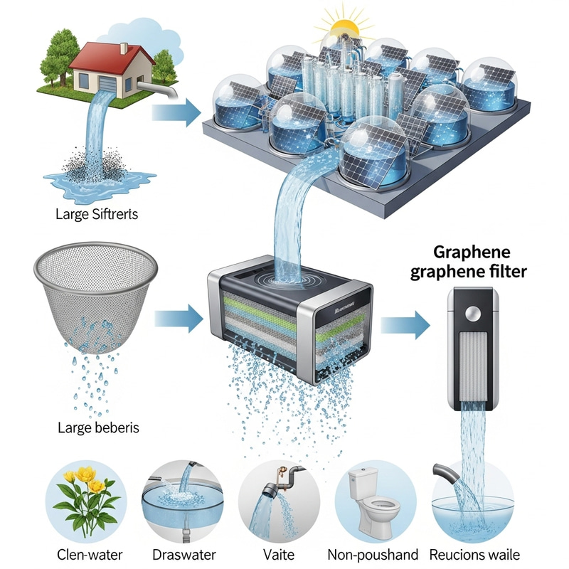 Innovative Wastewater Treatment: Solar Desalination & Graphene Filtration Innovative Wastewater Treatment: Solar Desalination & Graphene Filtration