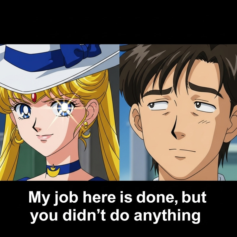 Gender-Swap Sailor Moon Meme: New Twist Gender-Swap Sailor Moon Meme: New Twist