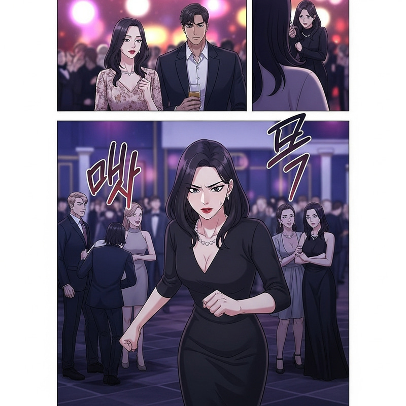 Undercover Unleashed: Ava's Mission in Korean Manhwa Style Webtoon