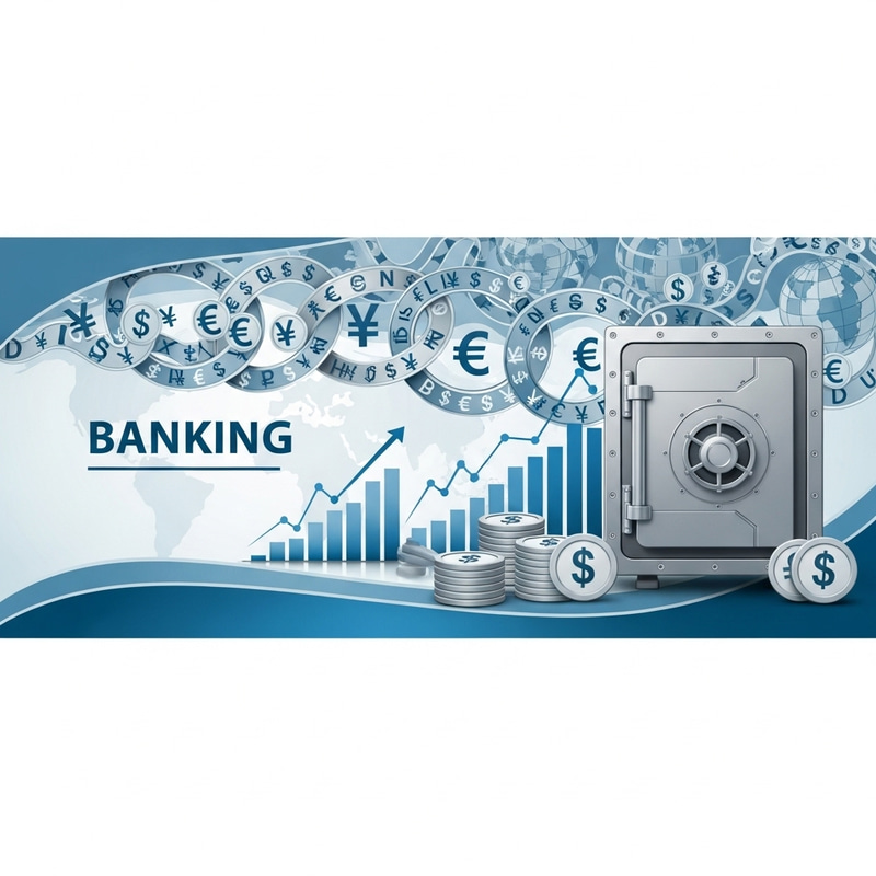 Professional Banking Theme Background Image for LinkedIn Professional Banking Theme Background Image for LinkedIn