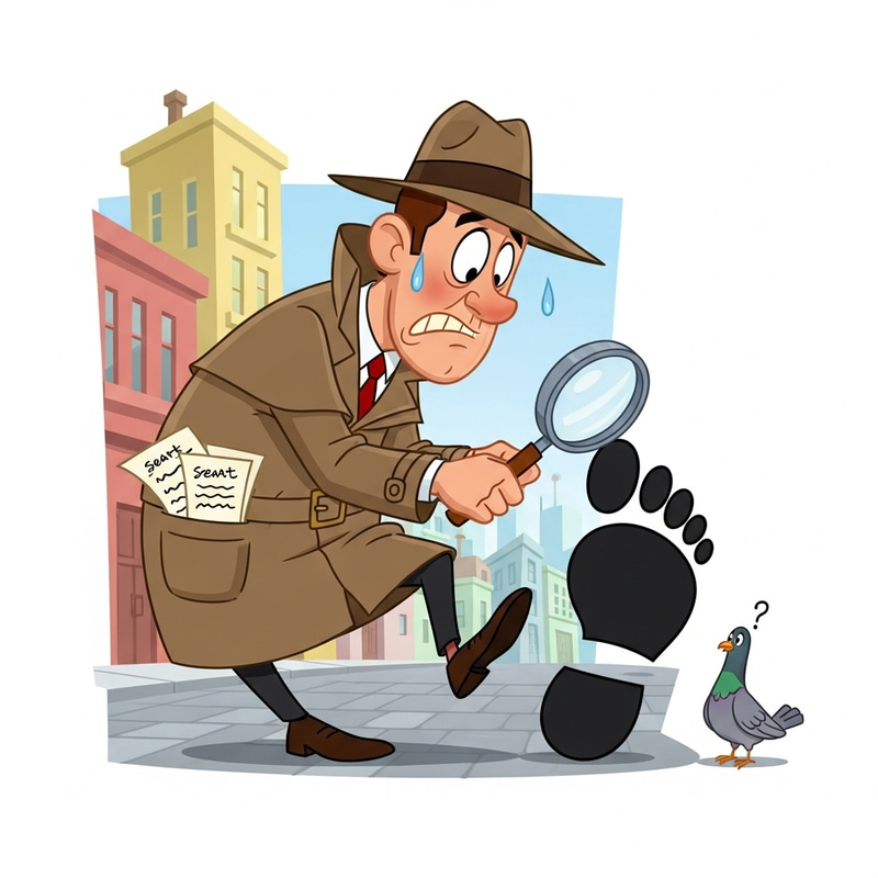 Funny Cartoon Spy: Full Body Sketch Funny Cartoon Spy: Full Body Sketch