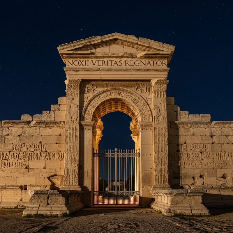 Ancient Night Temple Gate: Noxii Veritas Regnator Ancient Night Temple Gate: Noxii Veritas Regnator
