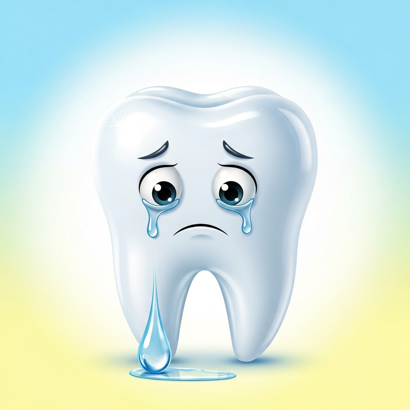 Crying Tooth - Dental Tears Crying Tooth - Dental Tears