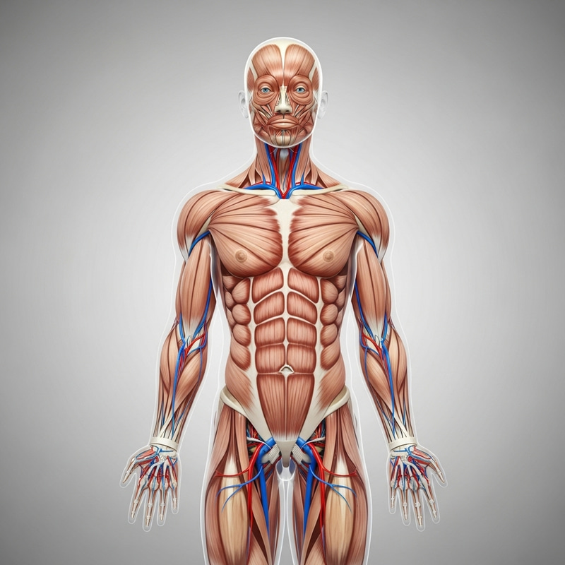 Realistic Human Anatomy Illustration | Unique Body Systems Realistic Human Anatomy Illustration | Unique Body Systems
