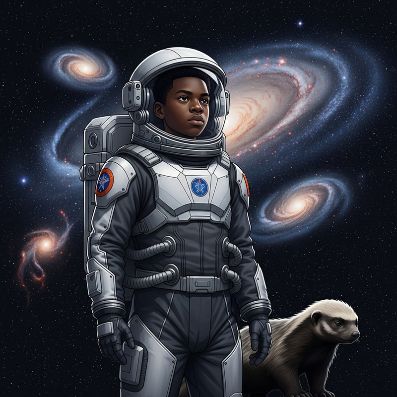 Infinite Cosmos: Courageous Youth and Fearless Companion Infinite Cosmos: Courageous Youth and Fearless Companion