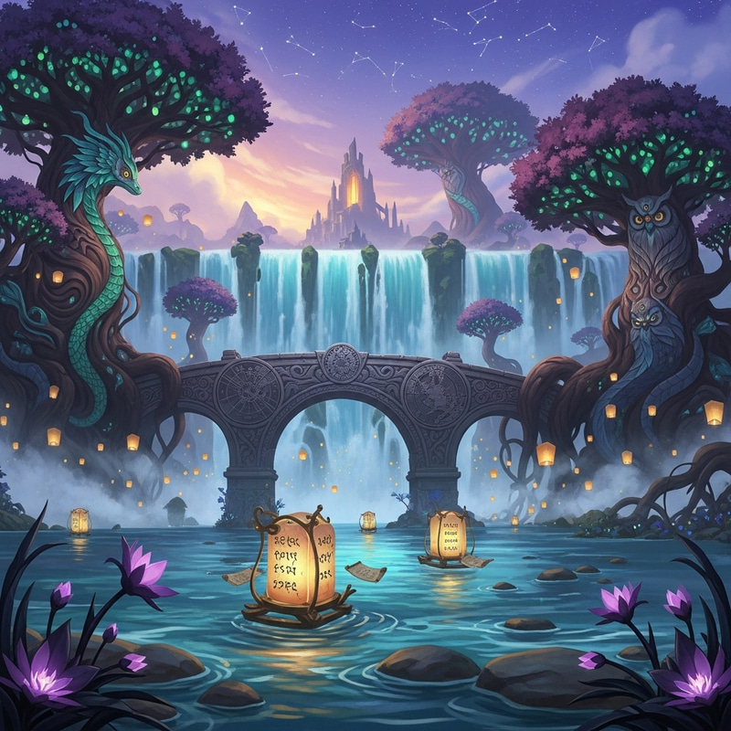 Intricately Detailed Sheylian Culture Symbols & Metaphors