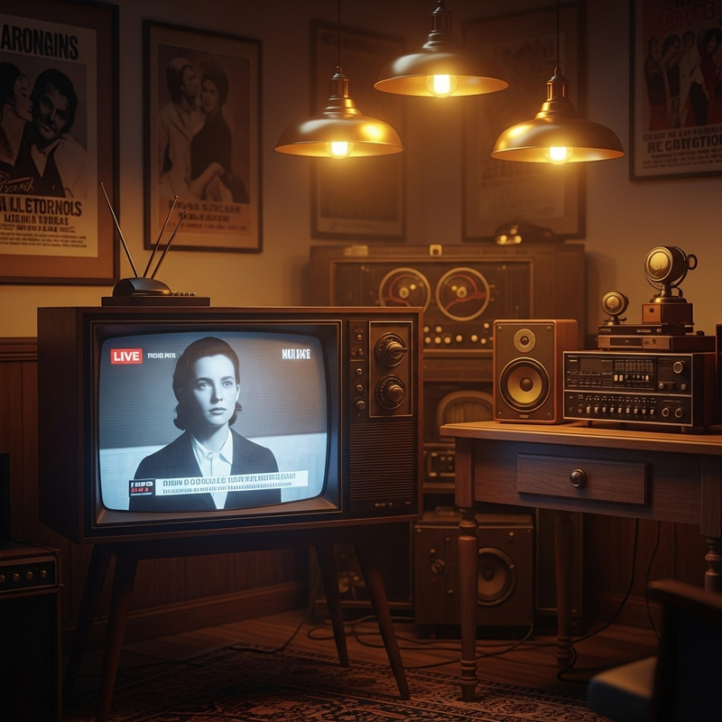 Retro Live Stream Setup | Vintage Nostalgia