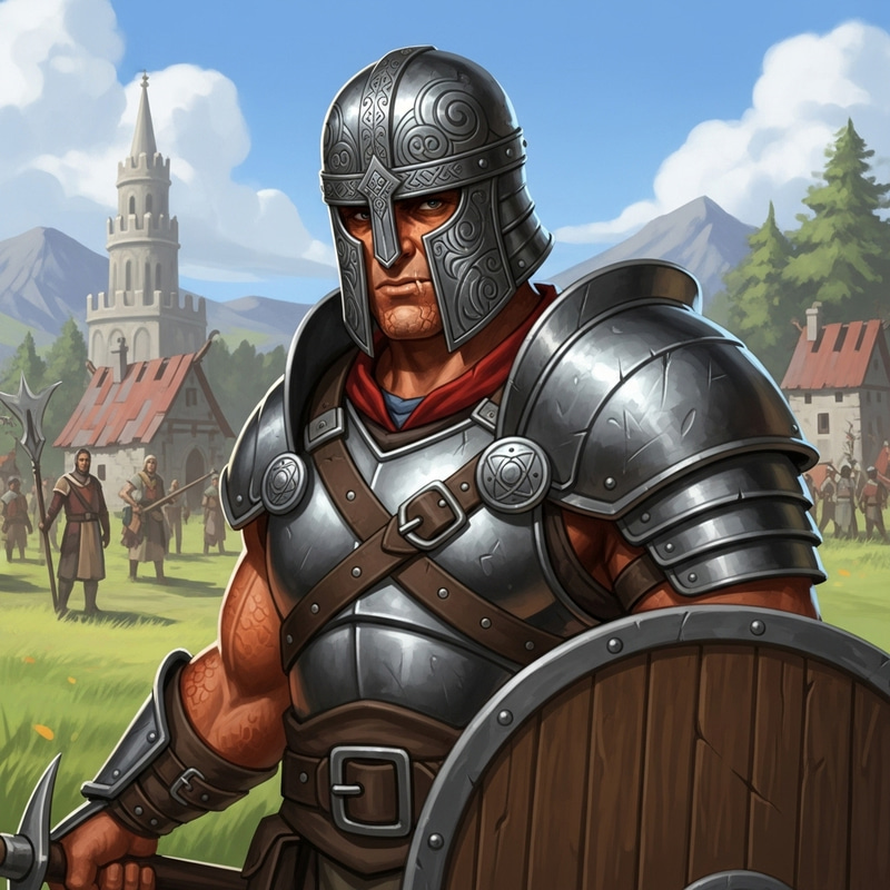 Male Dragonborn Warrior in Combat Helmet and Armour Male Dragonborn Warrior in Combat Helmet and Armour