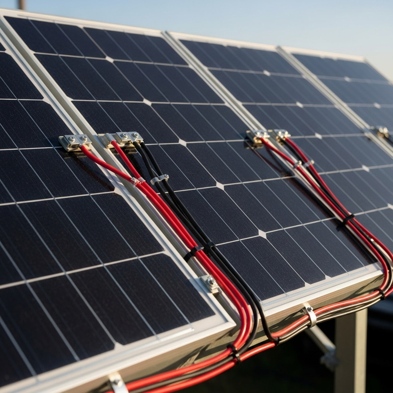 Four Panels in Series Circuit: Understanding Electrical Connectivity Four Panels in Series Circuit: Understanding Electrical Connectivity