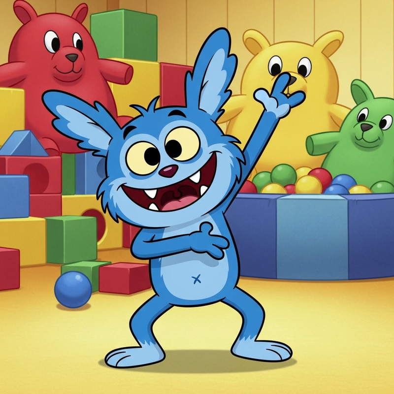 Huggy Wuggy Skibidi Dance | Fun Cartoon Character