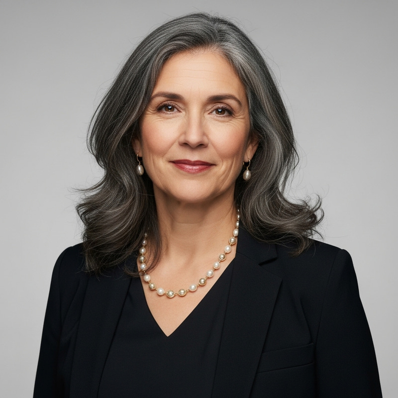 Elegant 40-Year-Old Lady | Graceful & Confident Style Elegant 40-Year-Old Lady | Graceful & Confident Style