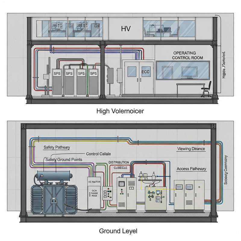 ICRH HVDC Power Supply Layout: Detailed Two-Tier Concept ICRH HVDC Power Supply Layout: Detailed Two-Tier Concept