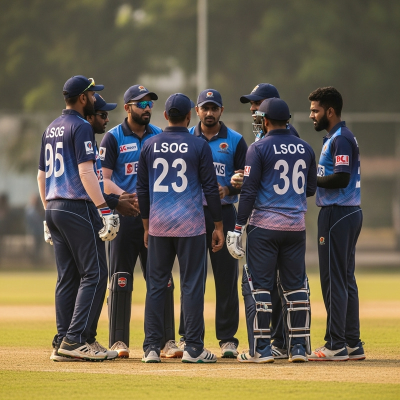 Energetic Rajkot LSOG Cricket Team - Dynamic Diversity