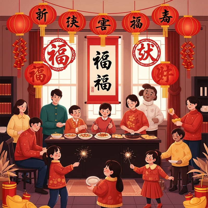 Happy Chinese New Year Prosperity Blessings Happy Chinese New Year Prosperity Blessings