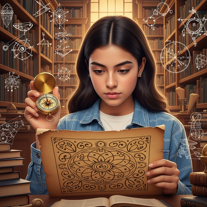 A Girl with Her Intuition: Explore Inner Wisdom A Girl with Her Intuition: Explore Inner Wisdom