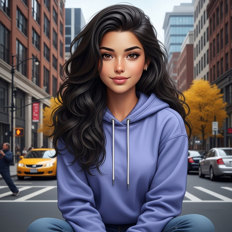 Realistic and Attractive Girl: Capturing Beauty in Urban Life Realistic and Attractive Girl: Capturing Beauty in Urban Life