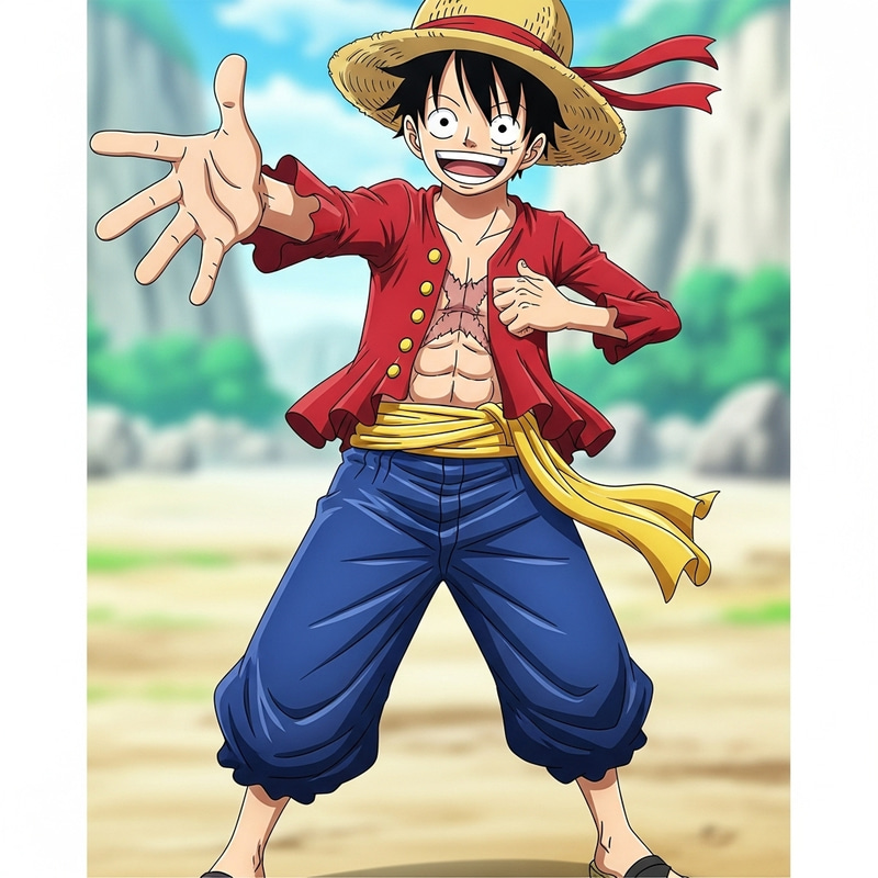 Monkey D Luffy | Adventure-Ready Anime Character Monkey D Luffy | Adventure-Ready Anime Character