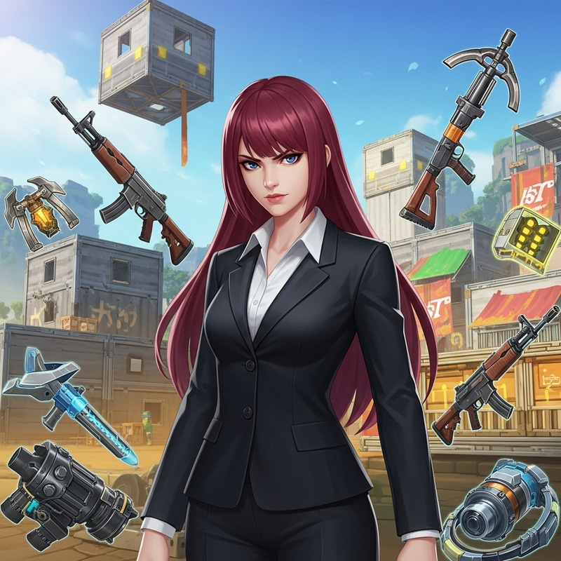 Makima: Fortnite-Inspired Virtual Battle Royale Character Makima: Fortnite-Inspired Virtual Battle Royale Character