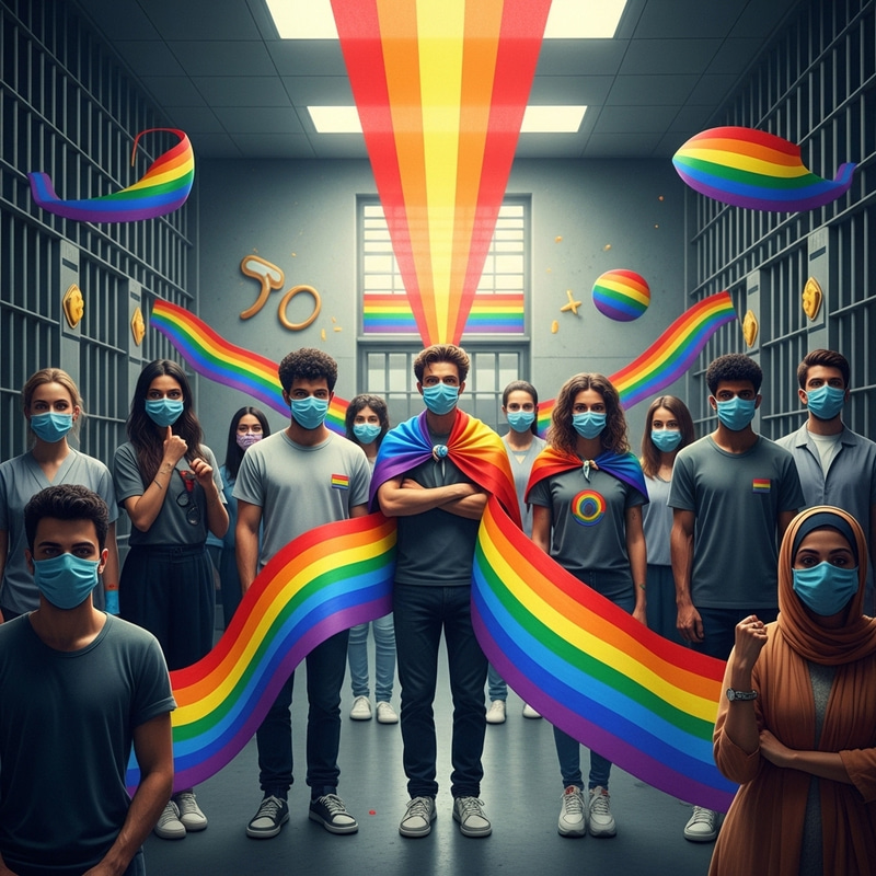 Strength Amid Struggle: LGBTQ+ Community Unity in Pandemic Prisons Strength Amid Struggle: LGBTQ+ Community Unity in Pandemic Prisons