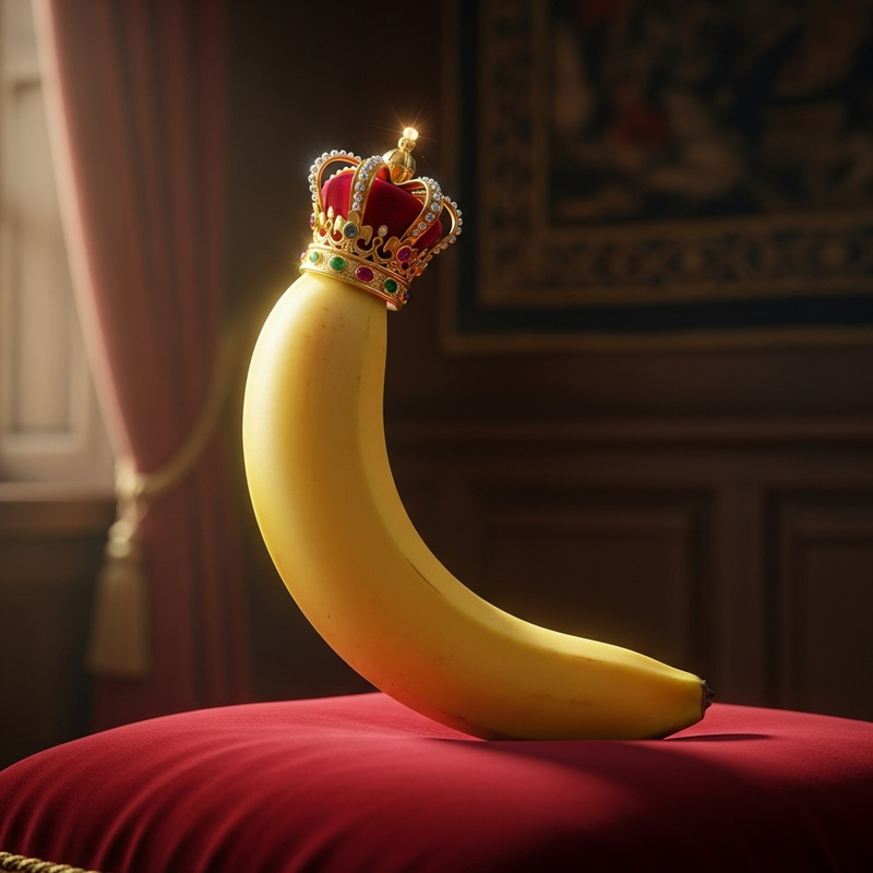 King Banana - Ripe and Regal Fruit