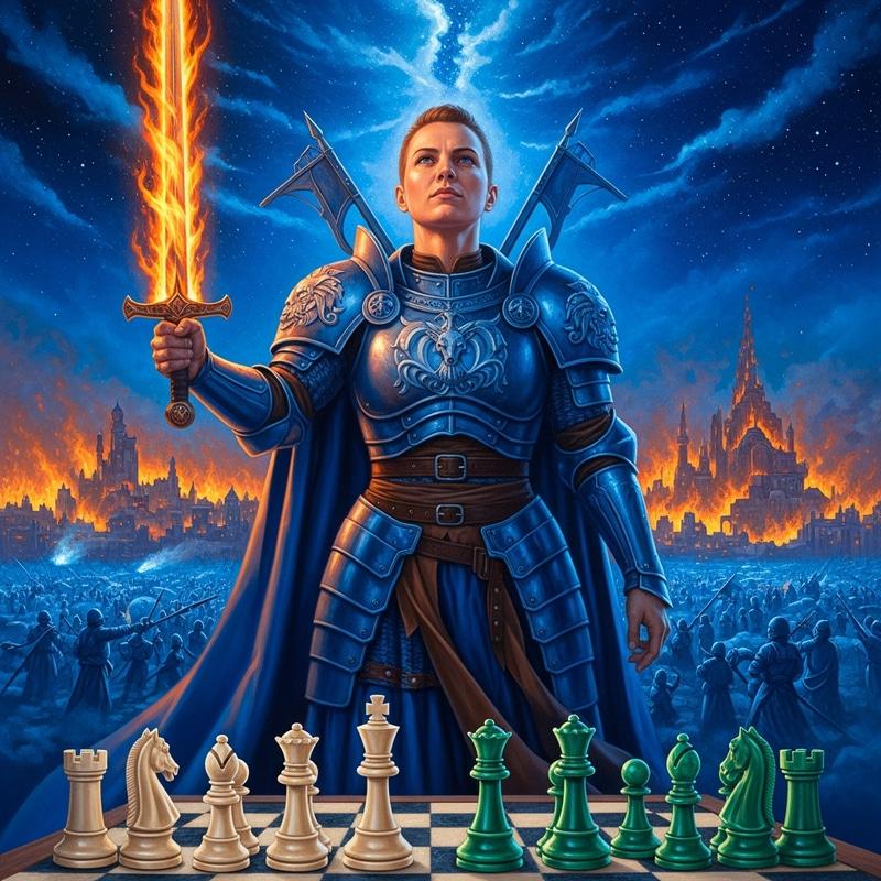 Joan of Arc: Triumph of the Chess Queen in Blue Armor Joan of Arc: Triumph of the Chess Queen in Blue Armor