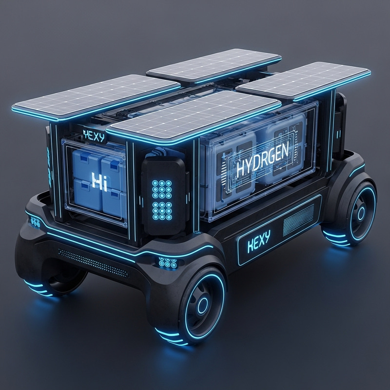 Advanced Renewable Energy AI Cargo Lifter | Eco-Friendly Technology