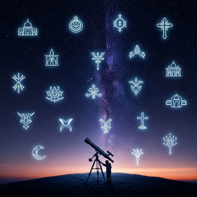 Religious Constellations: A Celestial Harmony Religious Constellations: A Celestial Harmony