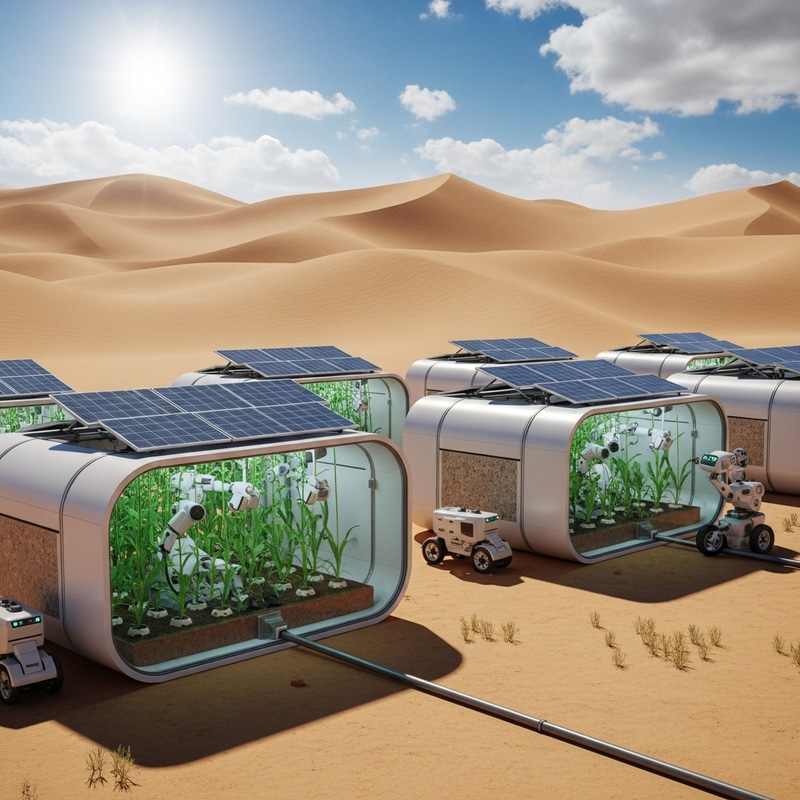 Innovative Desert Agriculture Technology Innovative Desert Agriculture Technology