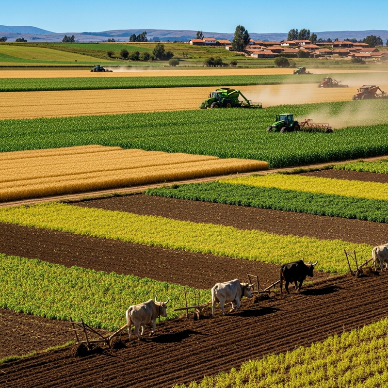 Distinctive Agriculture Patterns in South America Distinctive Agriculture Patterns in South America