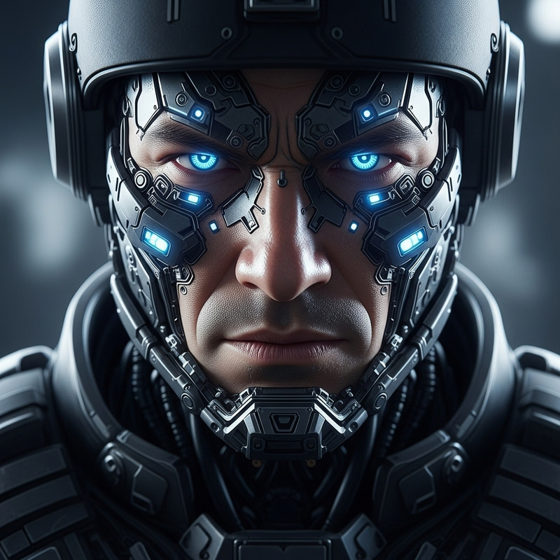 Cybernetic Warrior | Sci-Fi Soldier