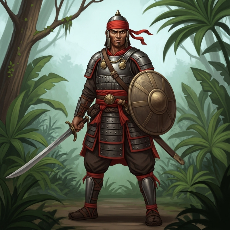 Filipino Traditional Maharlika Warrior | Ancient Combat Gear