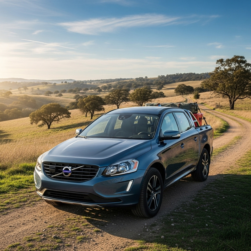 Volvo Car with Ranger Truck Cabin