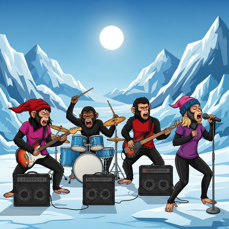 Arctic Monkeys Concert: Moonlit Sky Performance Arctic Monkeys Concert: Moonlit Sky Performance