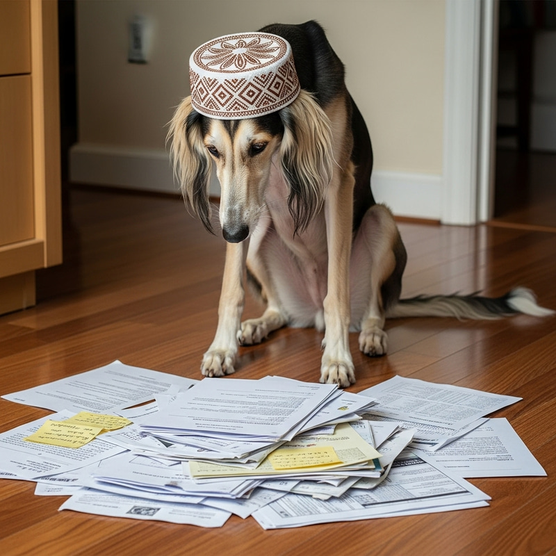 Dog in Kufi: An Engaging Reading Session Dog in Kufi: An Engaging Reading Session