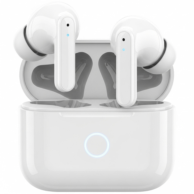 White Wireless Earbuds | Modern Design - Auriculares Air Pro Genéricos White Wireless Earbuds | Modern Design - Auriculares Air Pro Genéricos