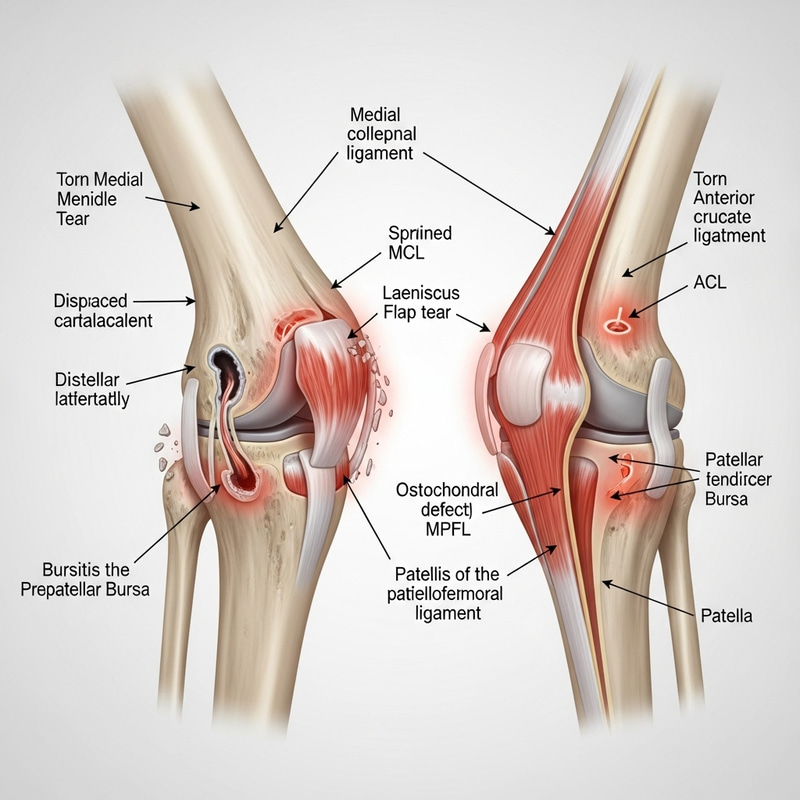 Knee Musculoskeletal Injuries: Detailed Anatomy Knee Musculoskeletal Injuries: Detailed Anatomy