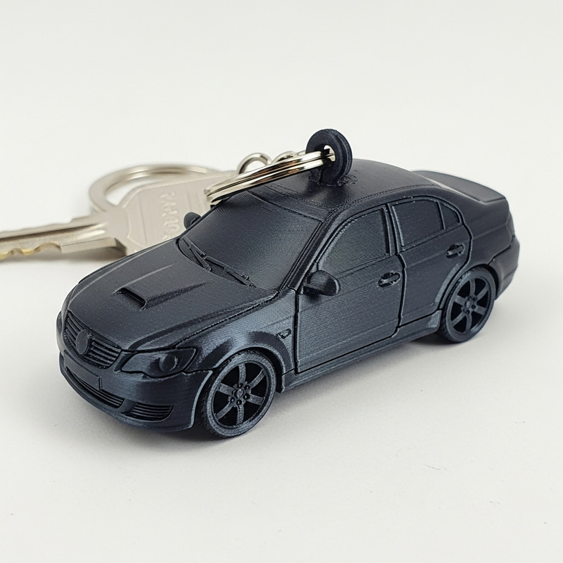 3D Printed Car Keychain - Intricate Miniature Design