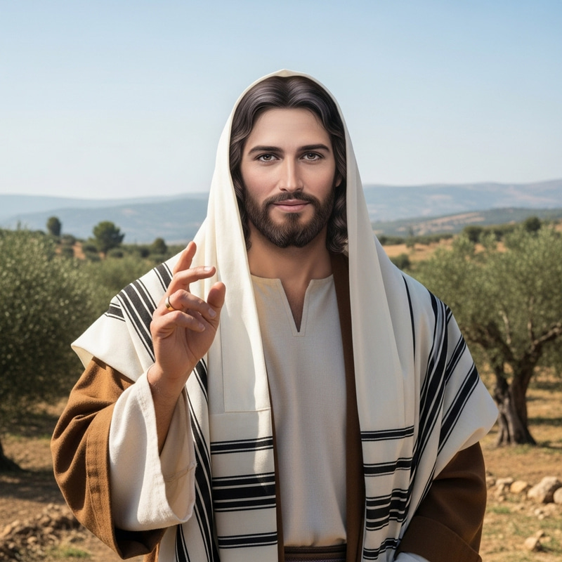 Jewish Jesus in Traditional First Century Attire Jewish Jesus in Traditional First Century Attire