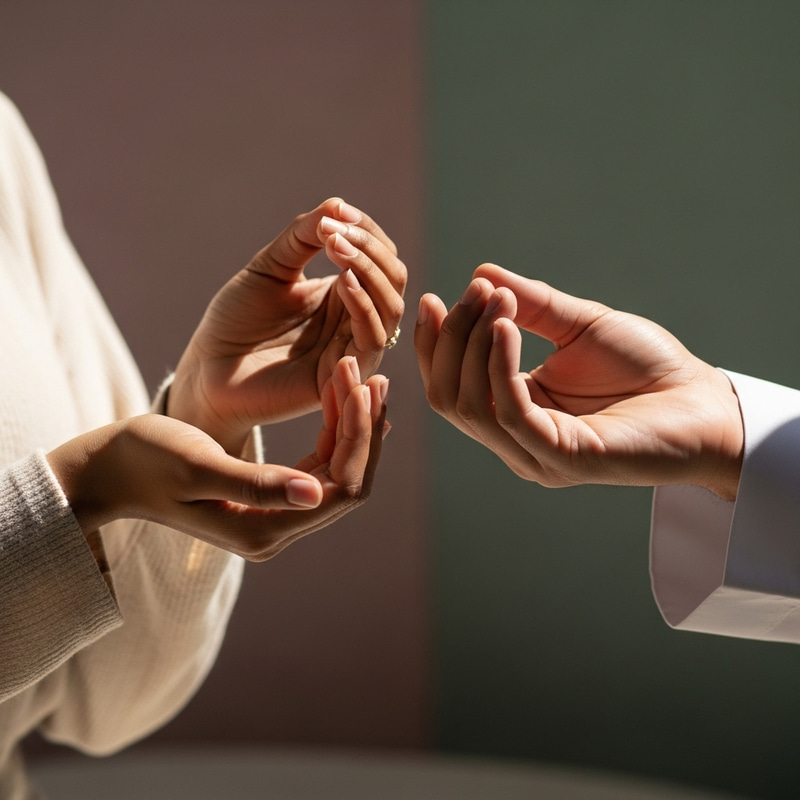 Warm Welcome: Multicultural Hands in Friendly Gesture Warm Welcome: Multicultural Hands in Friendly Gesture