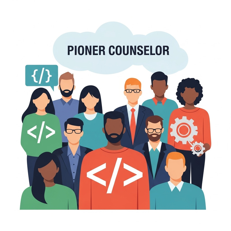 Pioneer Counselor: Tech & Web Programming Symbols