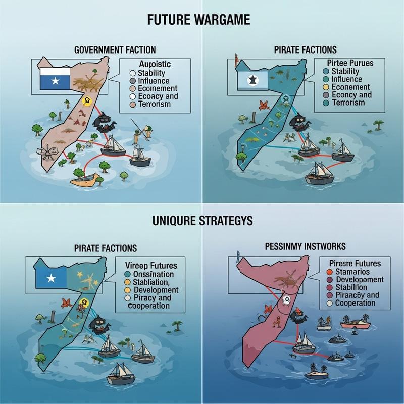 Wargame Design: Unique Factions Predict Somalia's Economic Future
