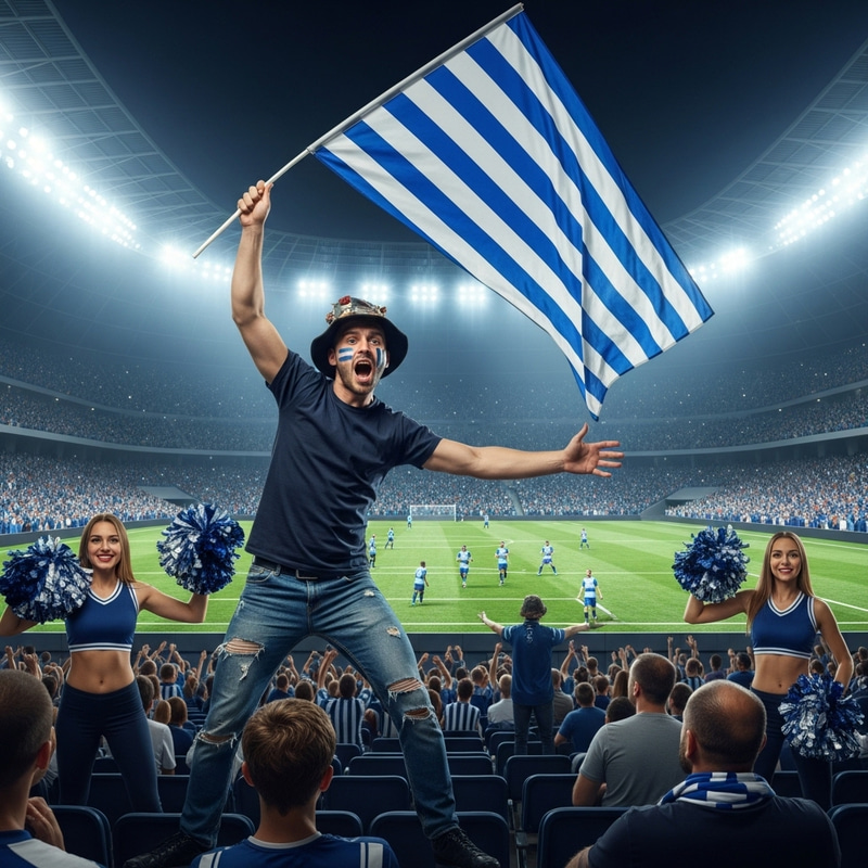 Hooligan's Chaos at the Stadium Hooligan's Chaos at the Stadium